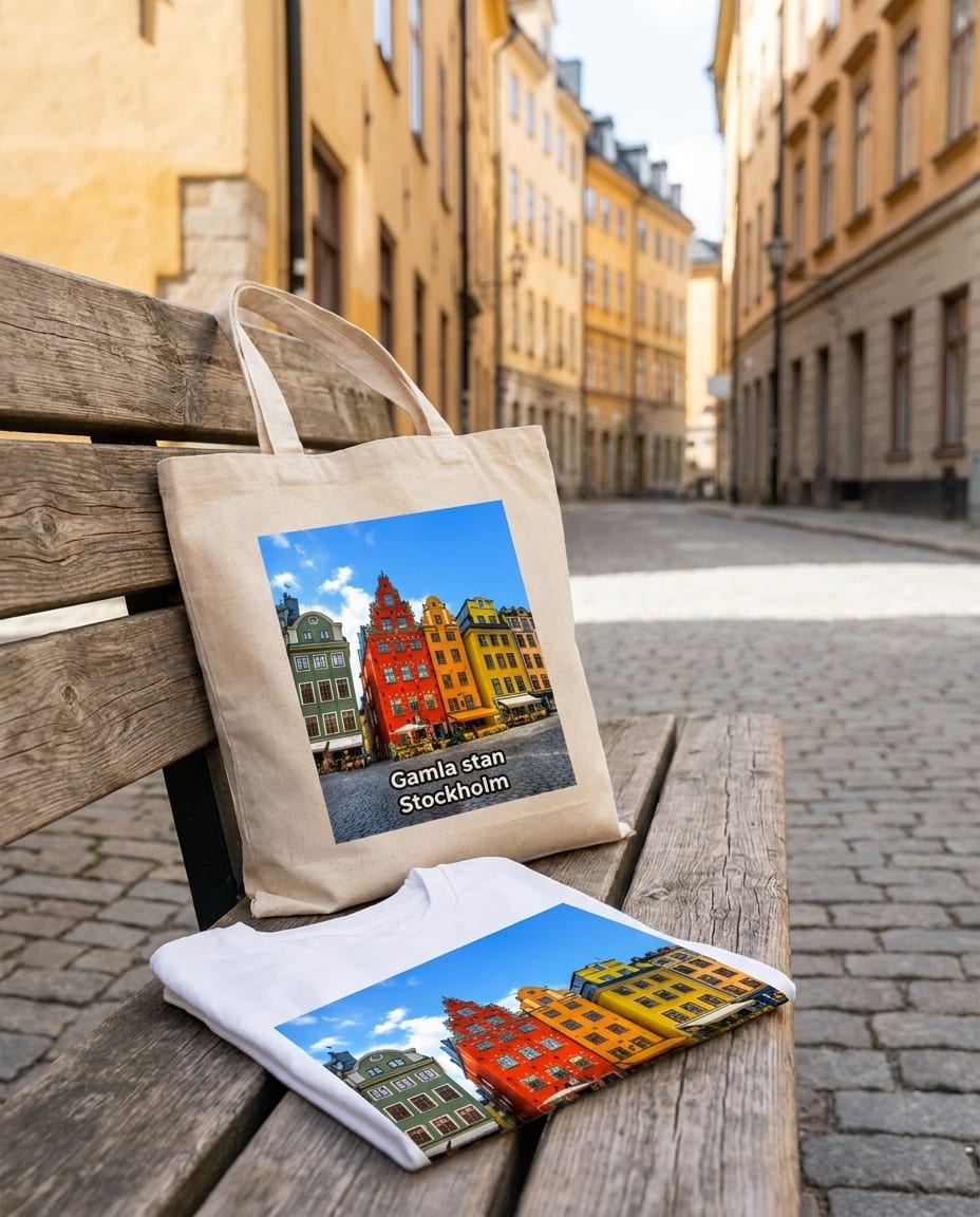 Gamla Stan — Tote & tee