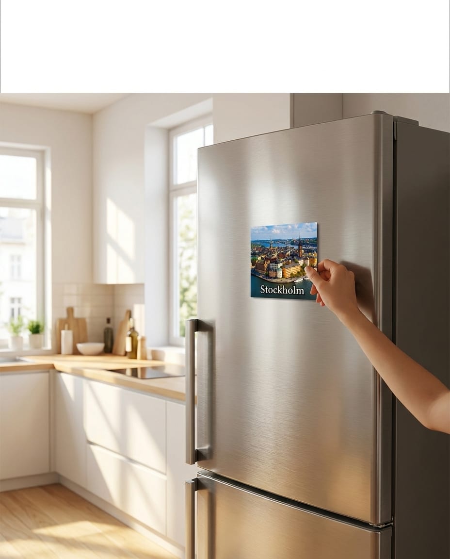 Stockholm Skyline — Fridge magnet